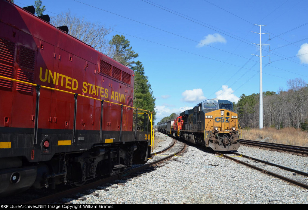 Army/CSX interchange